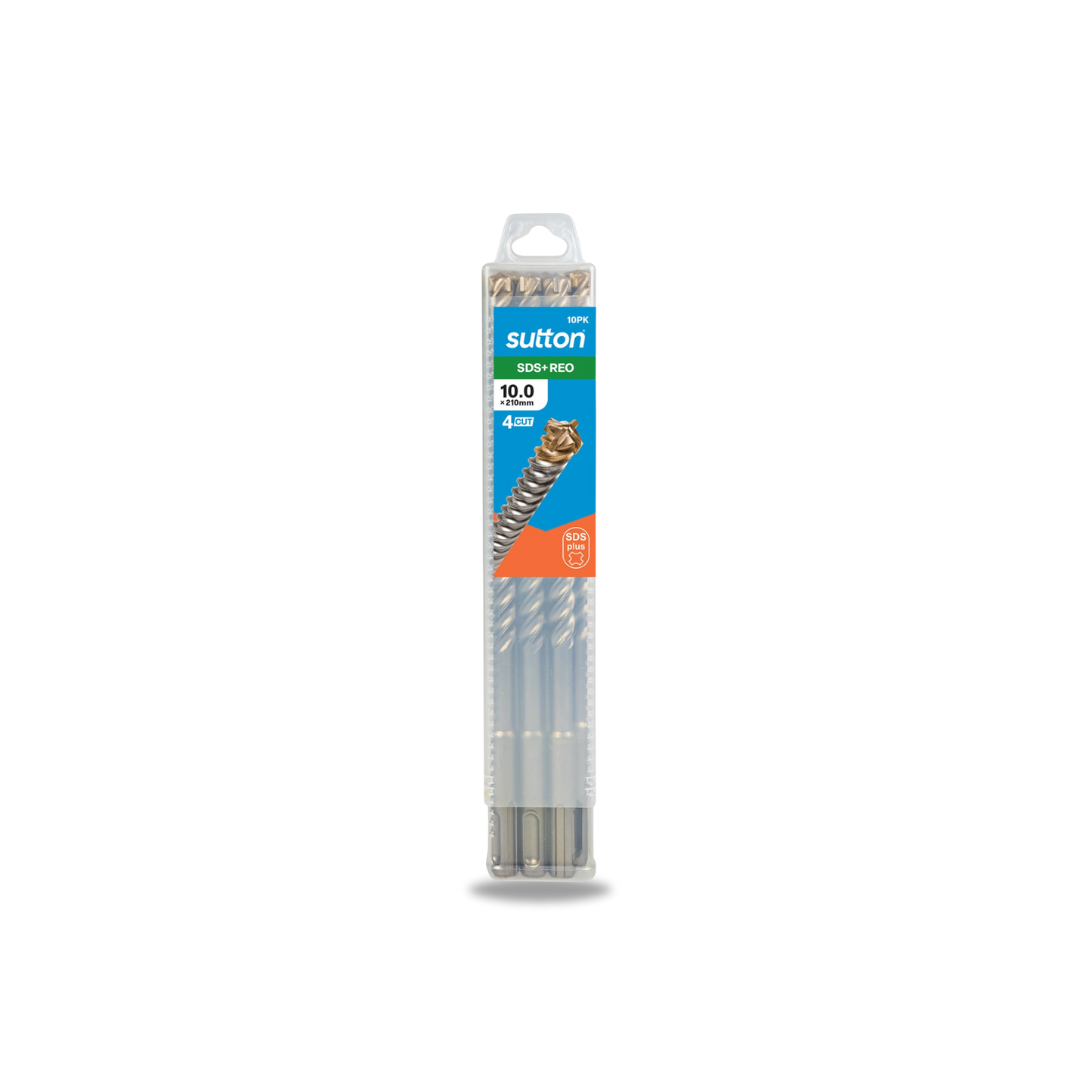 Drill D683 Masonry SDS+ 4CUT 210MM OA LTH 10PK