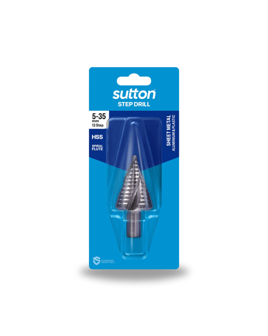 Drill D504 Step HSS Spiral Flute 5-35MM 13-Step