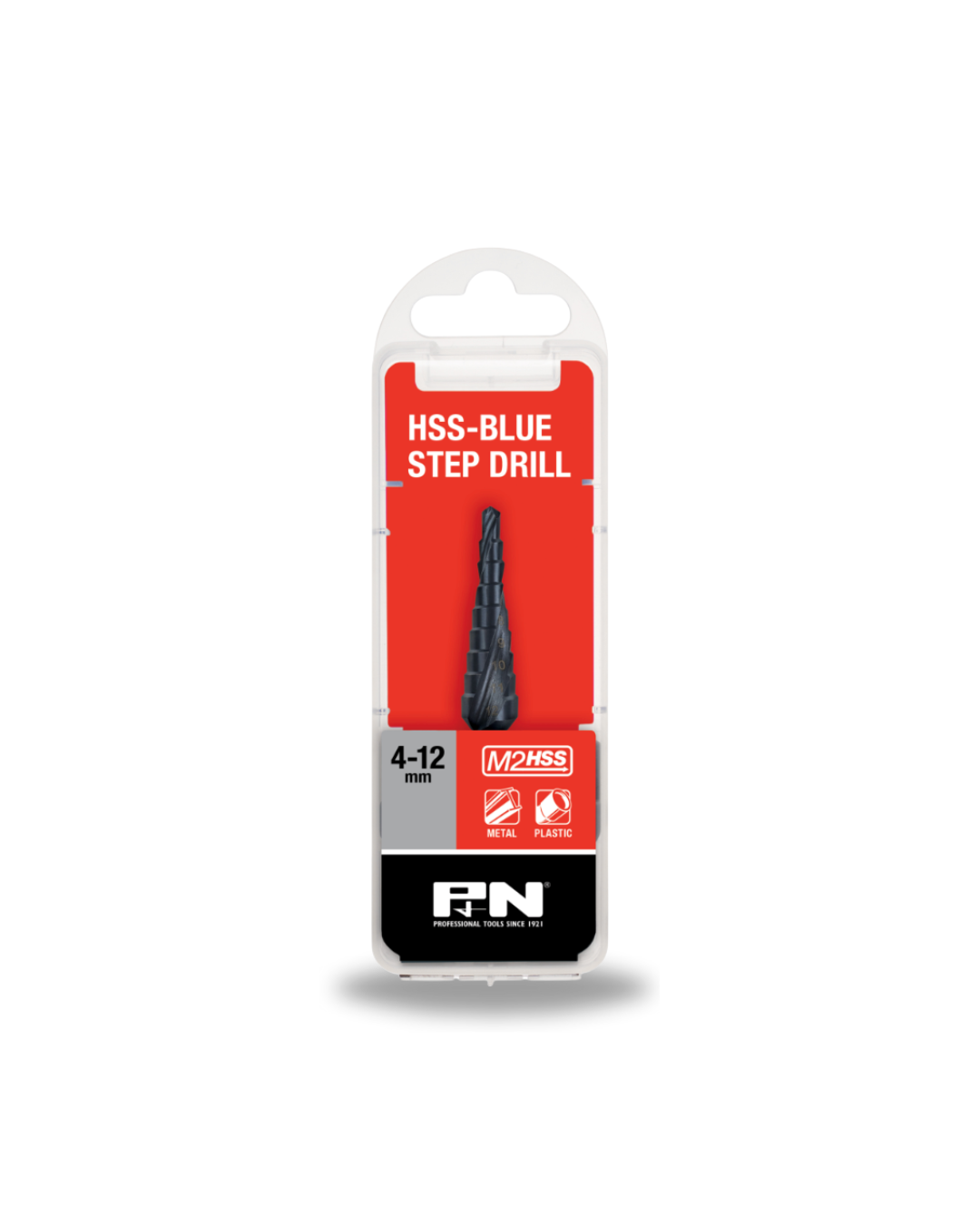 P&N Drill Step HSS BLU Spiral Flute Hangpack 4-12MM 9-Step